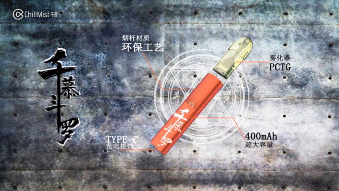 千慕电子烟发布新品“千慕斗罗”：原创国漫IP