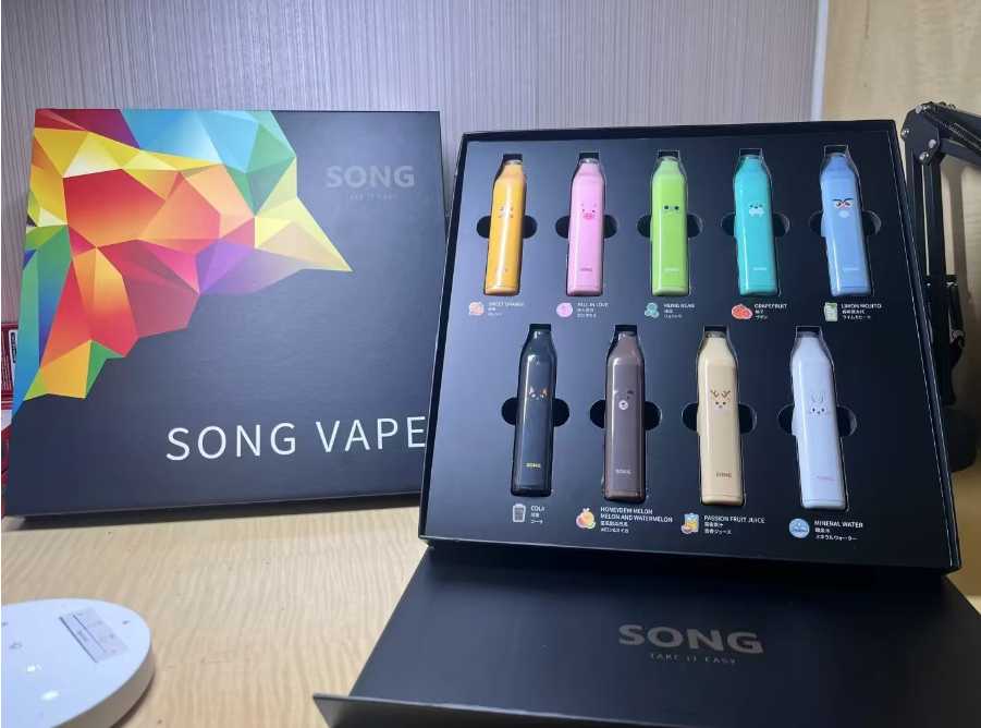 Song 崧一次性电子烟全系列:独特设计与丰富口味的完美结合