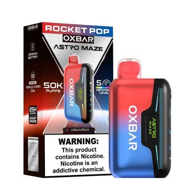 OXBAR Astro Maze 50K:美国市场上的电子烟新宠,50000口的突破