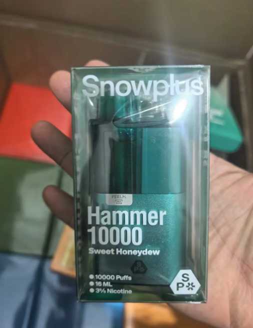 Snowplus Hammer 10000口电子烟:超长续航与卓越口感的完美结合