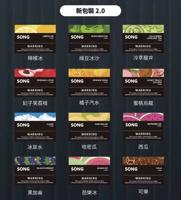 Song 小菘烟弹与悦刻烟弹口感大揭秘：一场味蕾的深度之旅