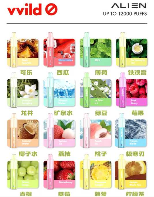 Vvild 小野一次性电子烟：大容量长续航，10ml 陶瓷芯的品质之