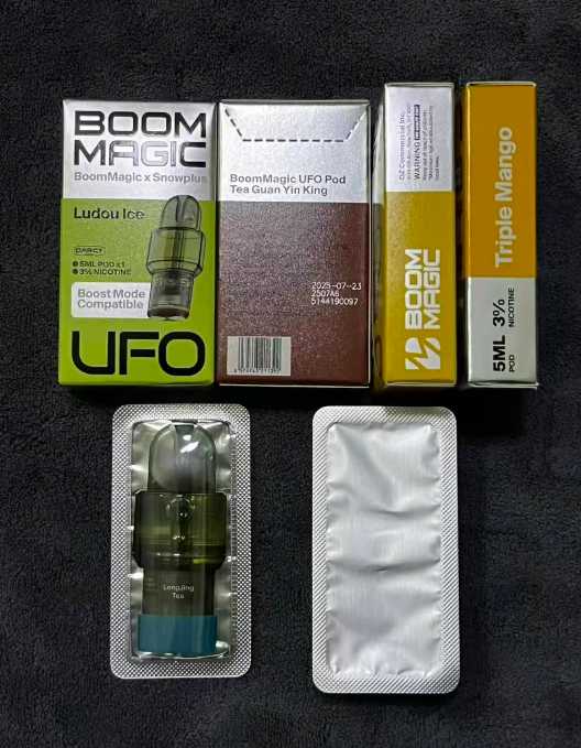 雪茄UFO烟弹深度评测：5.0ML大容量适配悦刻4/5/6代，口感与续航如何？