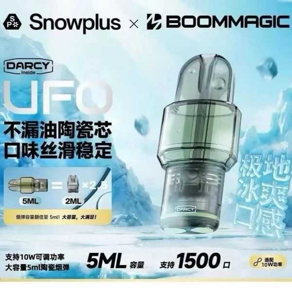 悦刻4/5/6代通用烟弹有哪些？实测这款5.0ml大容量UFO“口粮弹”，兼容性完美