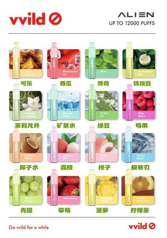 小野vvild一次性电子烟12000口性价比实测，对比雪加、柚子谁更值？