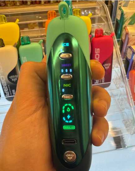 可调甜冰，一杆续航：索罗Solobar 50000口重新定义一次性体验天花板